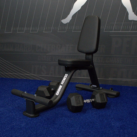 Gronk Fitness Utility Bench with Foot Support