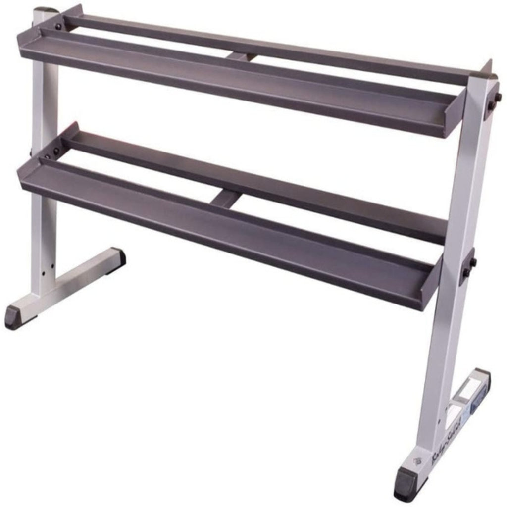 Body-Solid - Dumbell Rack, 3 tier Horizontal – Weight Room Equipment