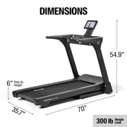 Inspire T4S Treadmill (110V) with 10inch Touchscreen