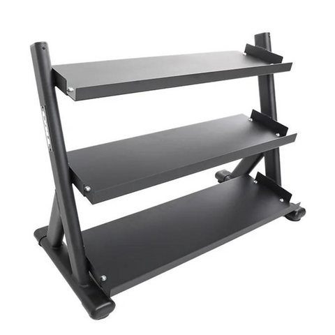 TKO 3-Tier Shelf Dumbbell Rack 6235-B