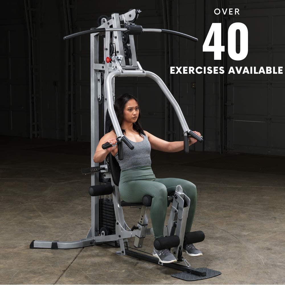 Powerline by Body Solid BSG10X Home Gym with 160 Pound Weight Stack fo Gronk Fitness Products