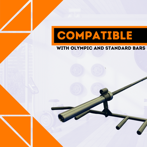 Multi-Grip Landmine Attachment for Olympic Barbell